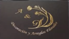 Logotipo A & G, Decoración y Arreglos Florales